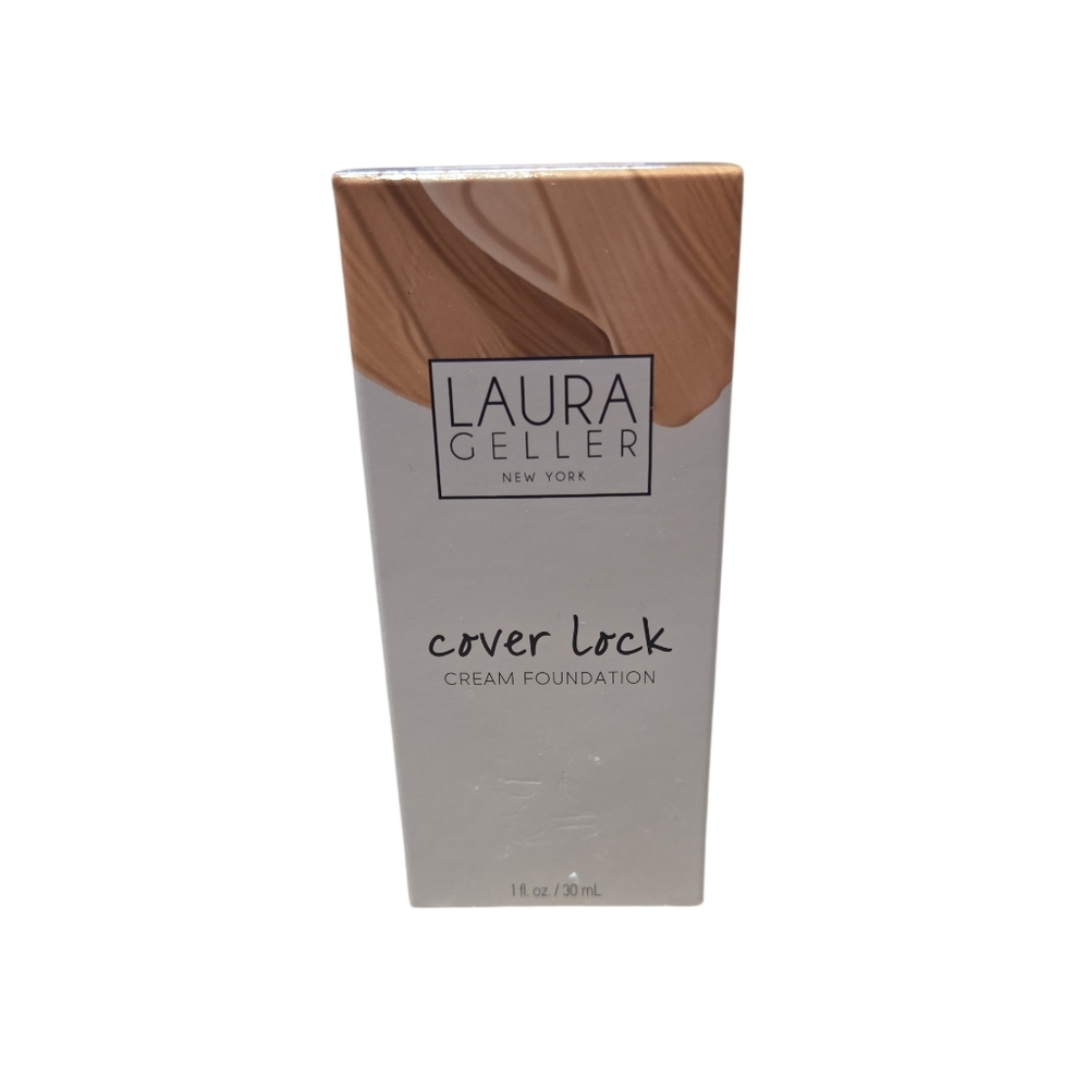 Laura Geller Cover Lock Foundation in Honey 2407 Cream Foundation New